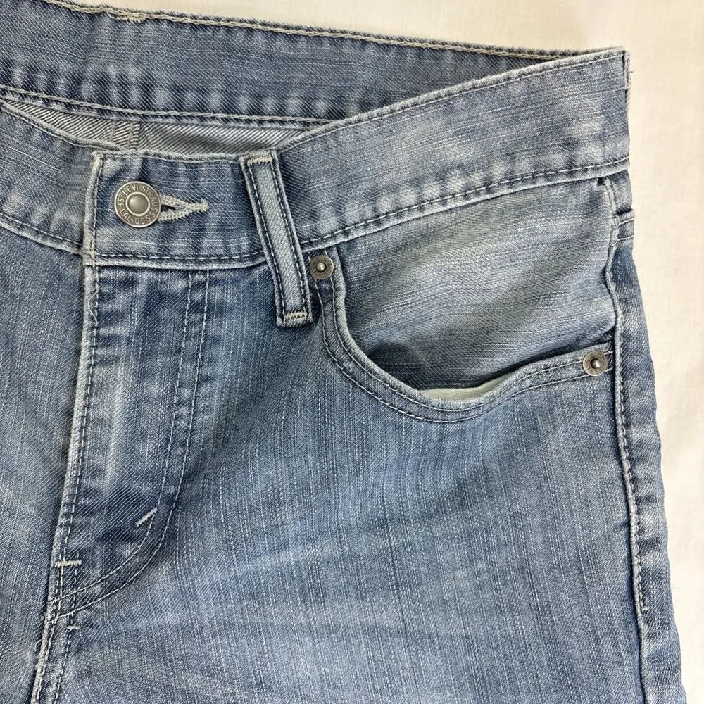 Levi's 511 Jeans Men’s 30x32 Blue Slim Fit Straight Leg Light Wash Denim
